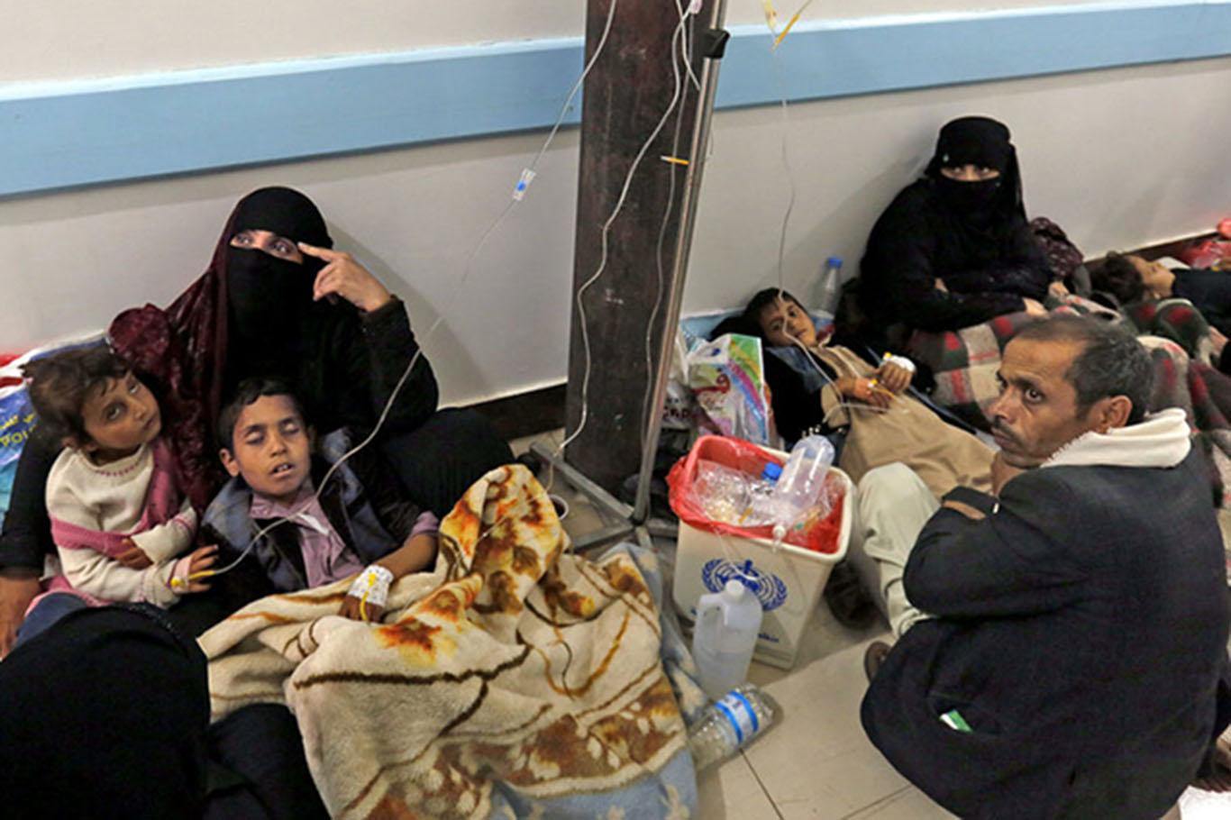 Yemen'de 63 kişi koleradan öldü Yemen'de 63 kişi koleradan öldü